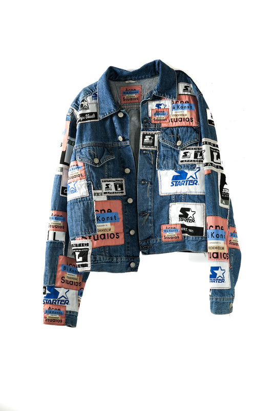 ACNE STUDIOS "PATCHWORK" 1998 STARTER DENIM JACKET
