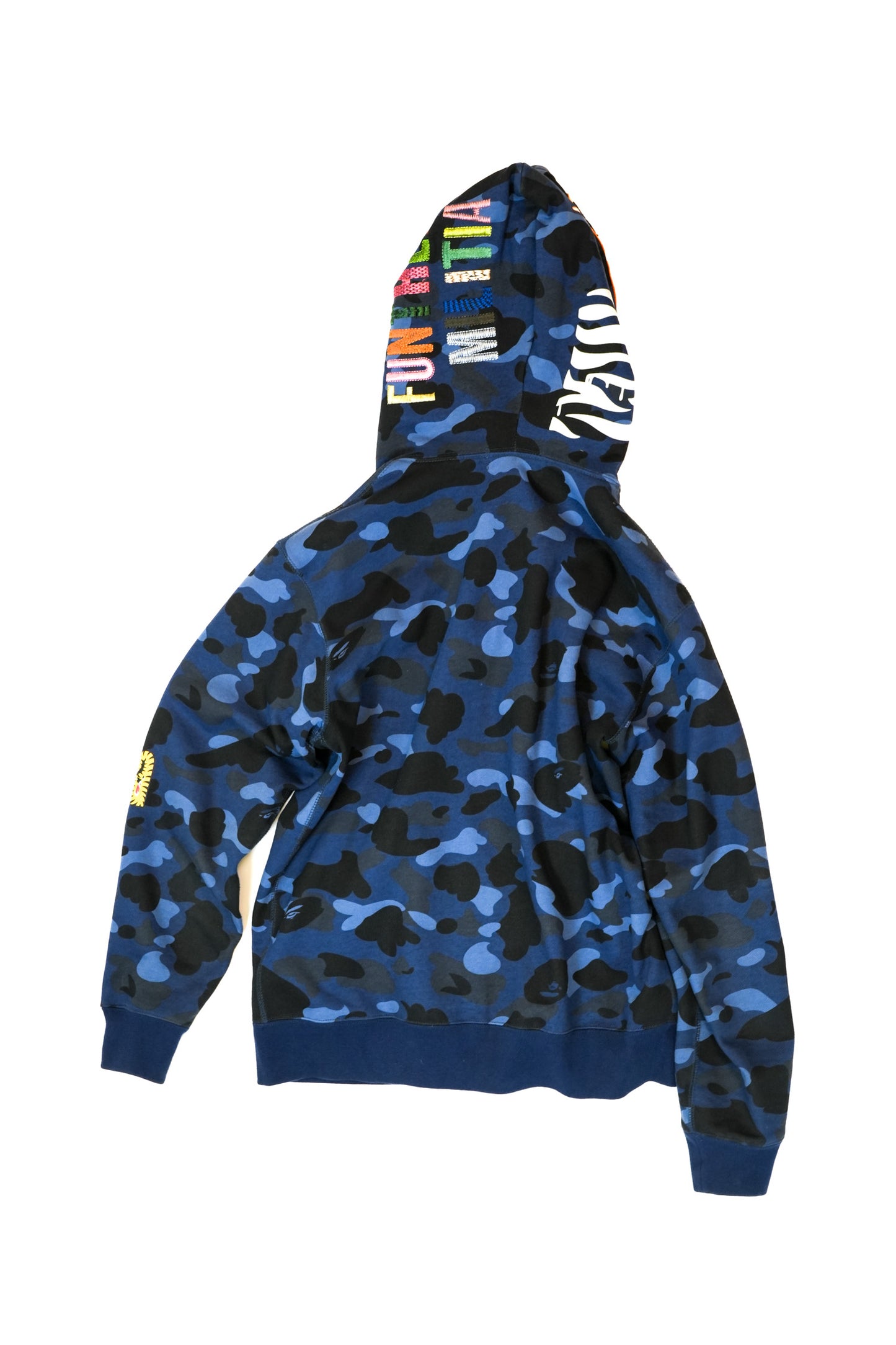 BAPE EL TIGRE BLUE CAMO HOODIE