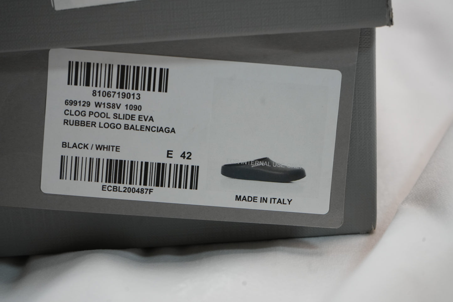 BALENCIAGA MULE Black US11 M