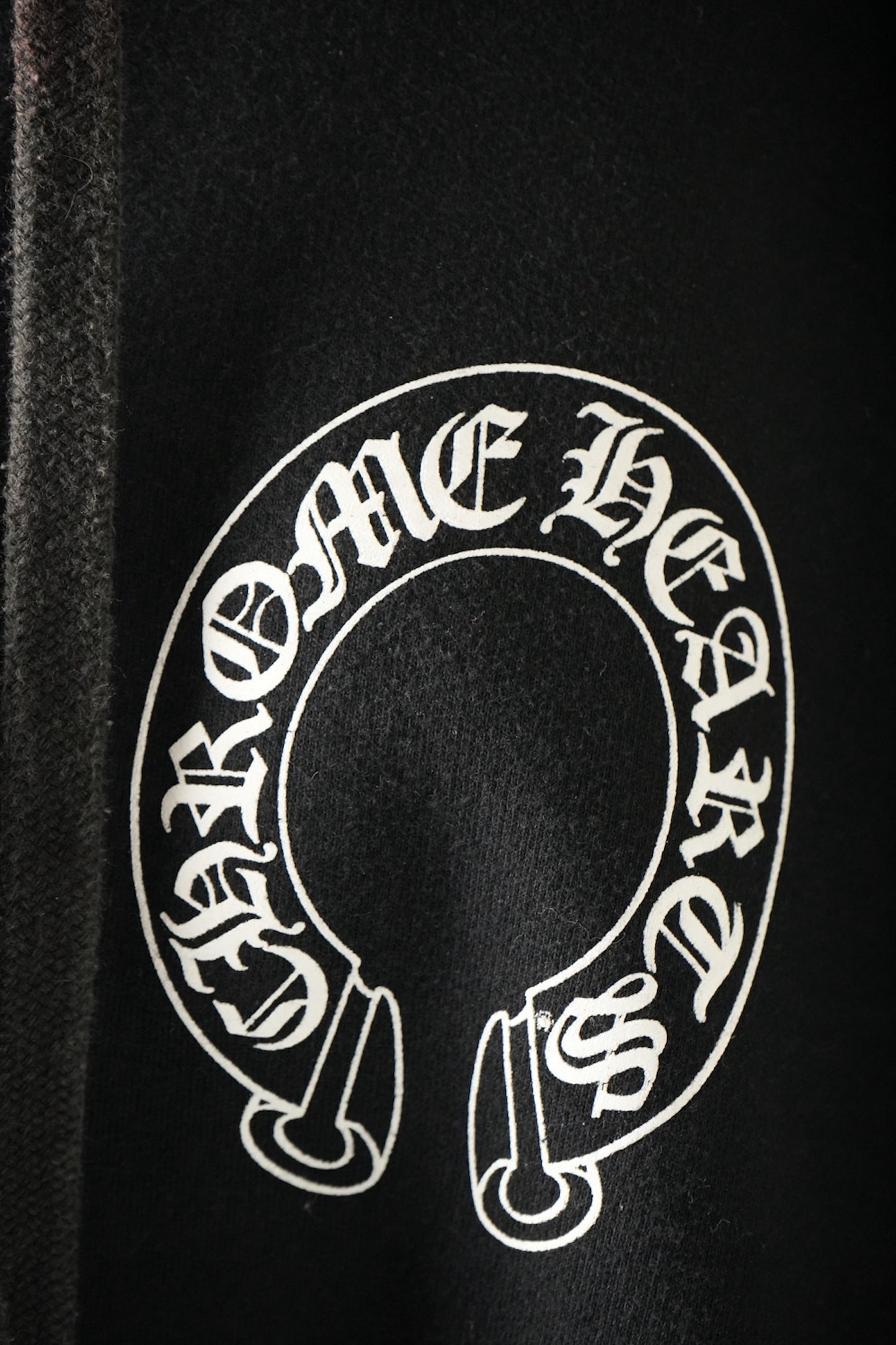 CHROME HEARTS HORSESHOE MOTIF HOODIE (BLACK)