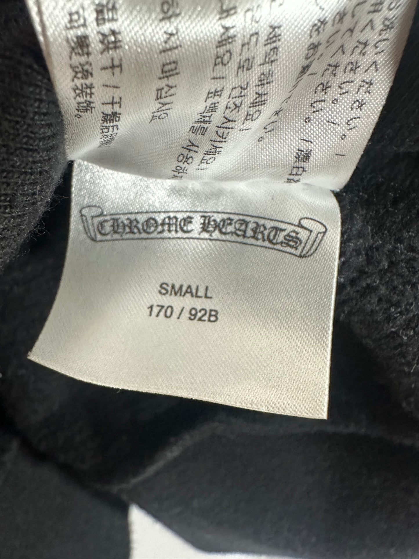 CHROME HEARTS HORSESHOE MOTIF HOODIE (BLACK)