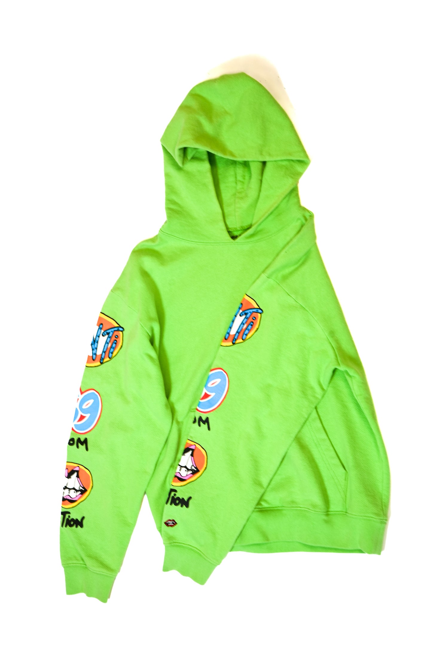 CHROME HEARTS MATTY BOY S*X RECORDS HOODIE GREEN