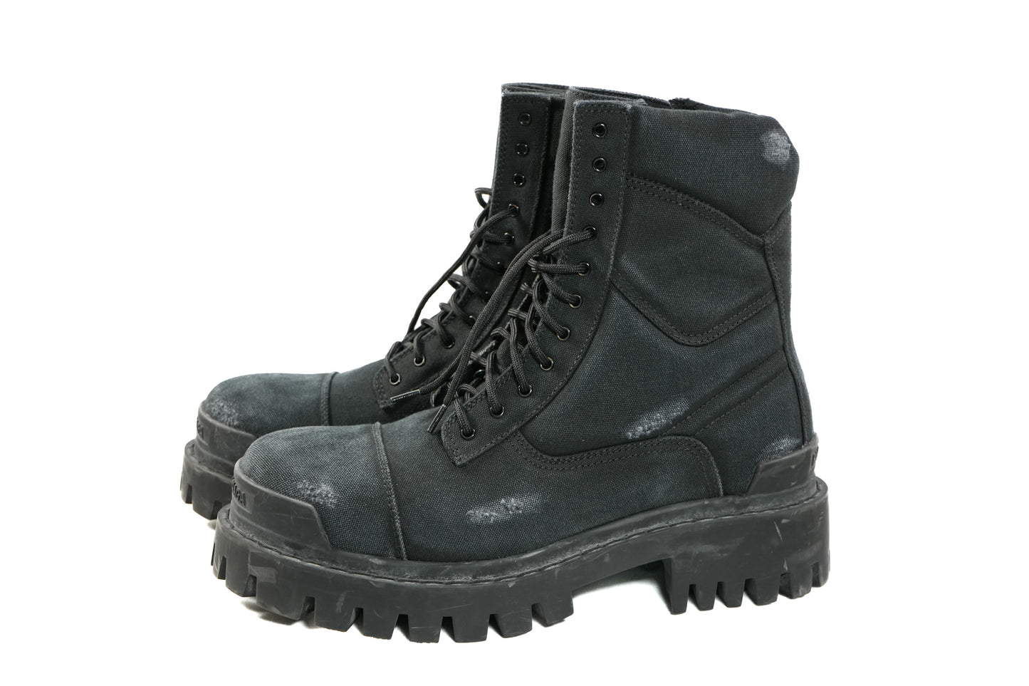 BALENCIAGA STRIKE BOOTS BLACK Size 42