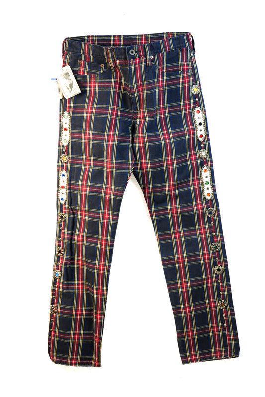 Kapital Monkey Cisco 11 oz Jewel Sz 32 Red