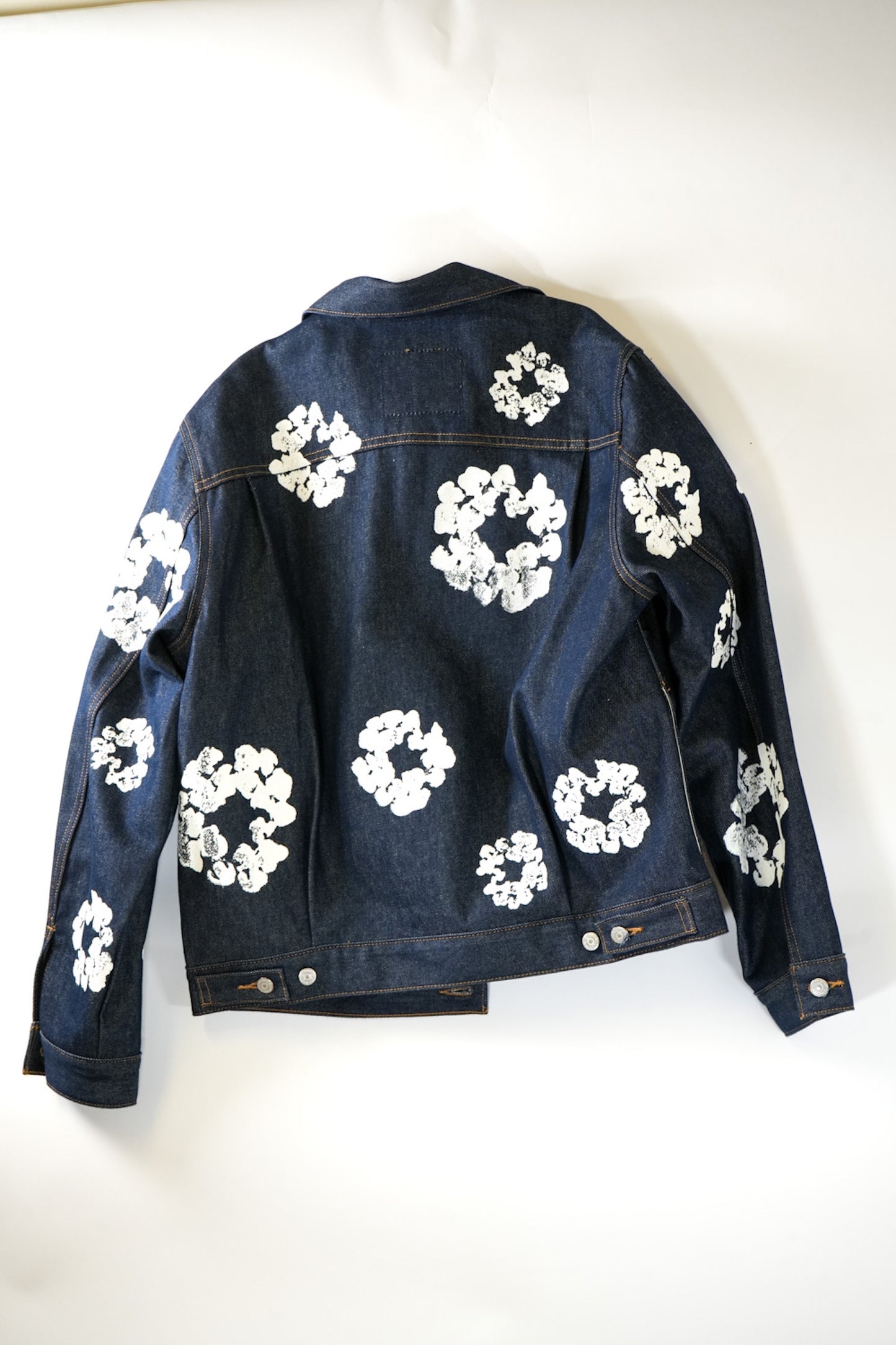 DENIM TEARS "COTTON WREATH" JACKET (INDIGO)