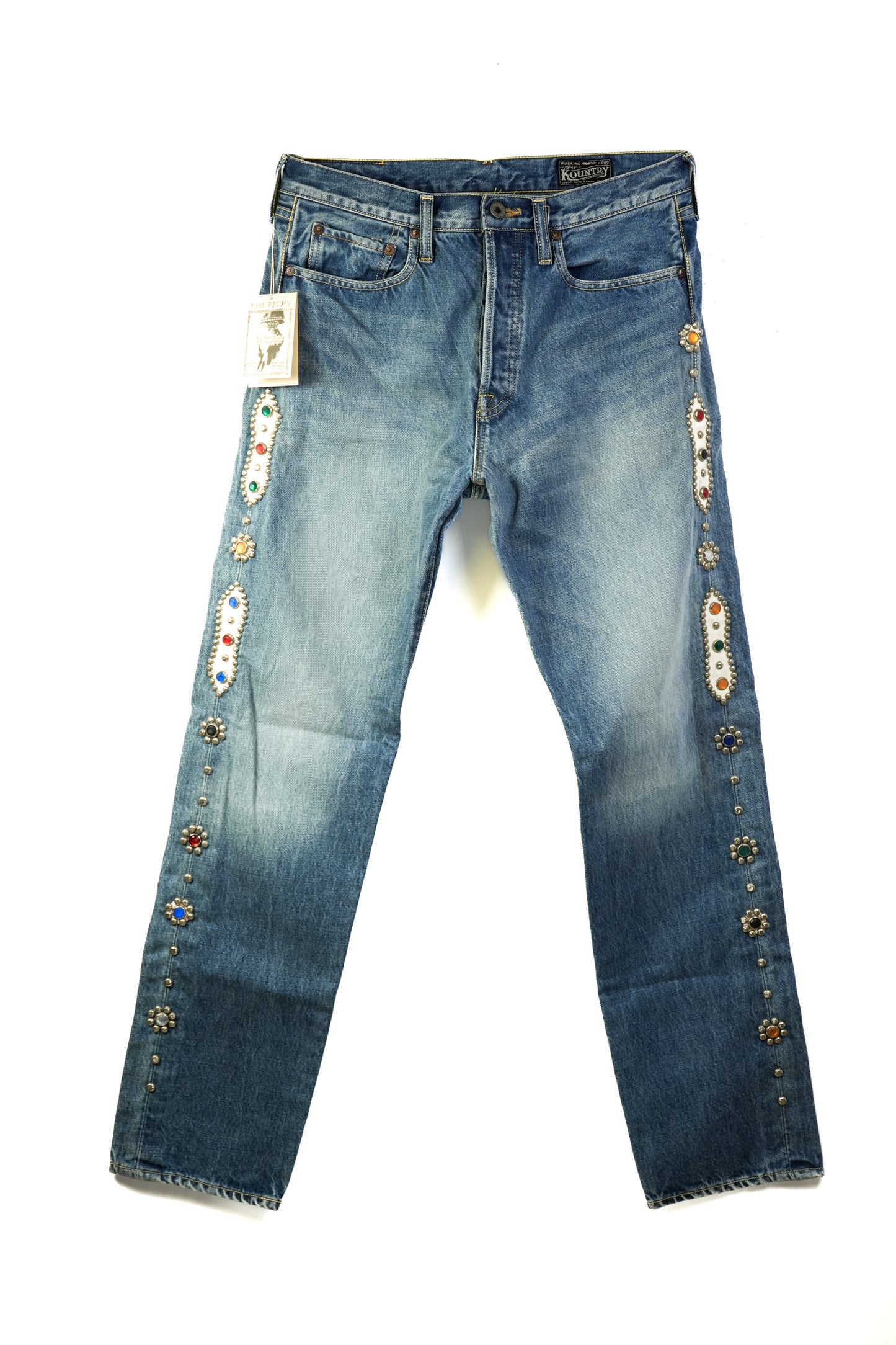 Kapital Monkey Cisco 14 oz Jewel Sz 32