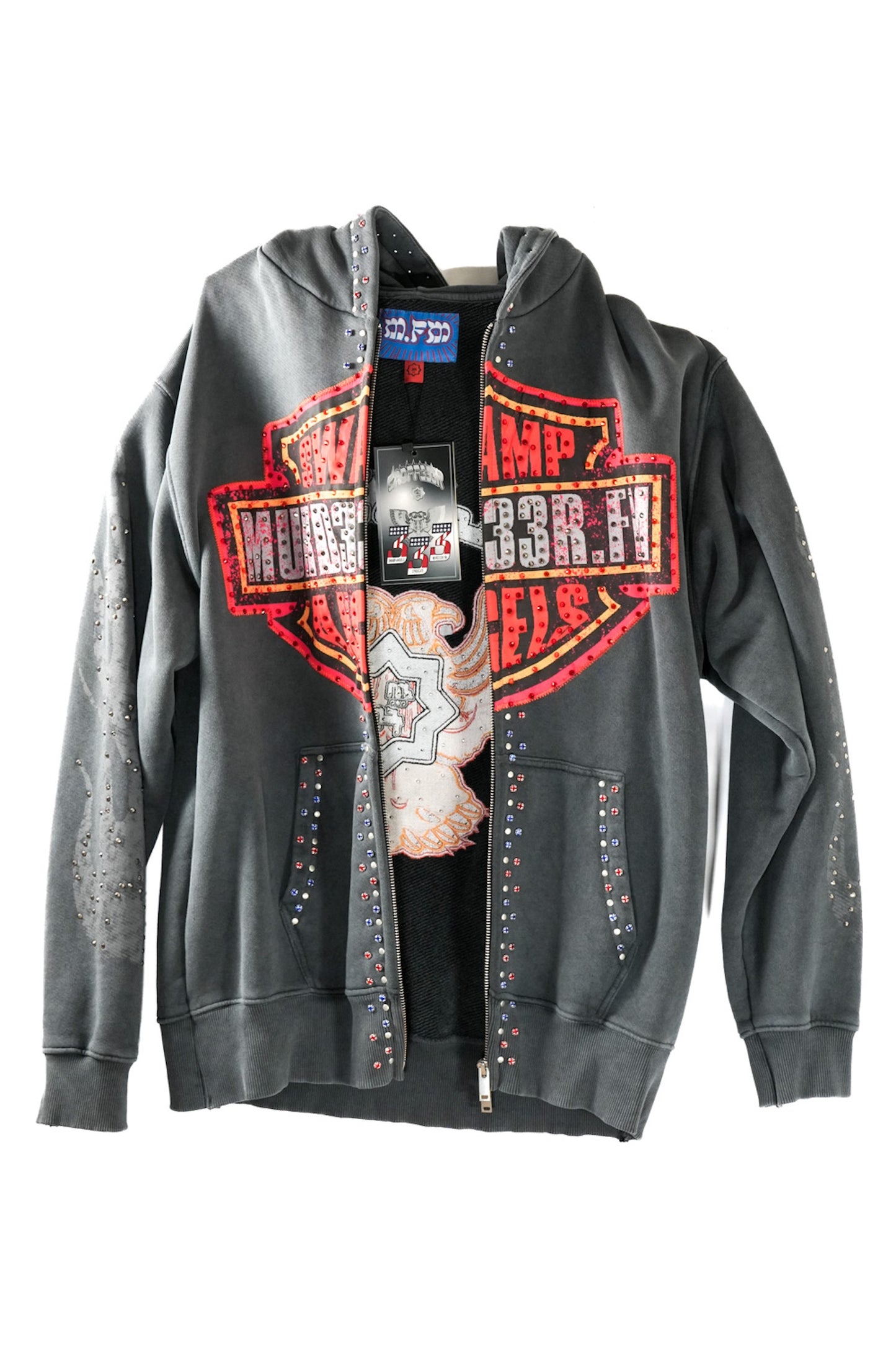 SWAMP ANGELS SYNDICATE MRD333R FM HOODIE