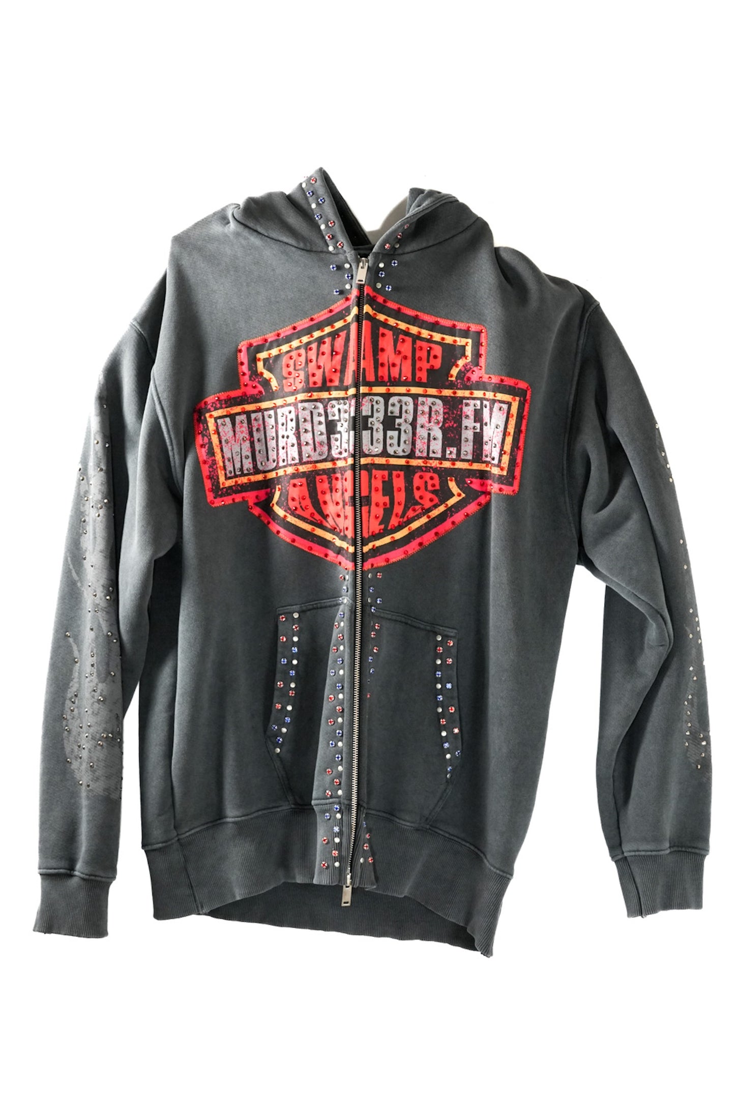 SWAMP ANGELS SYNDICATE MRD333R FM HOODIE