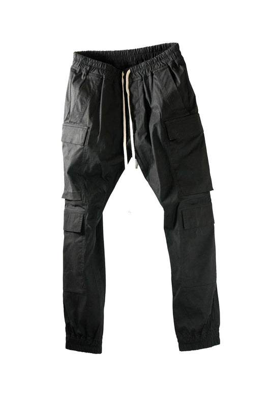 RICK OWENS MASTADON CARGO PANTS (BLACK)